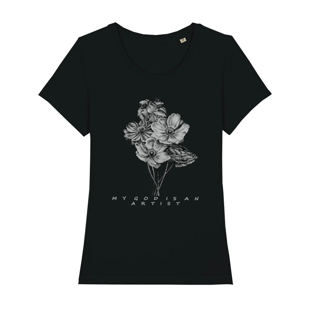 Aktion: Artist großer FrontPrint Frauen Shirt