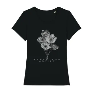Aktion: Artist großer FrontPrint Frauen Shirt